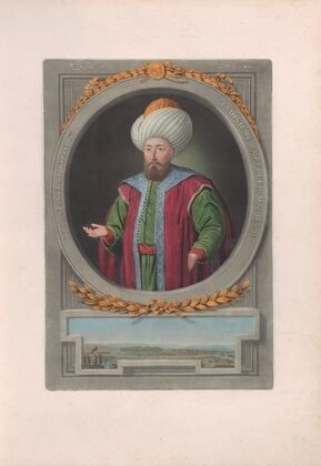 A series of portraits of the emperors of Turkey Pl.09