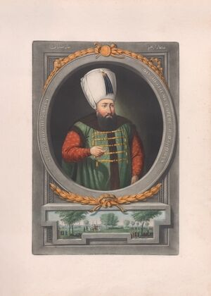 A series of portraits of the emperors of Turkey Pl.24