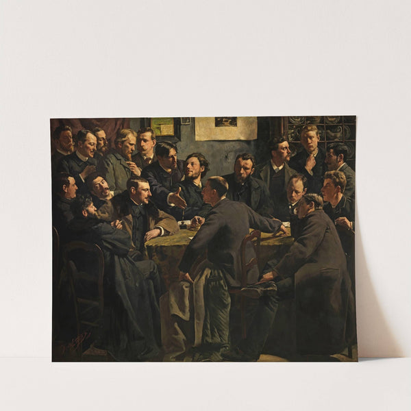 A Session of the Art Society 'Als Ik Kan' by Jan Hendrik Luyten