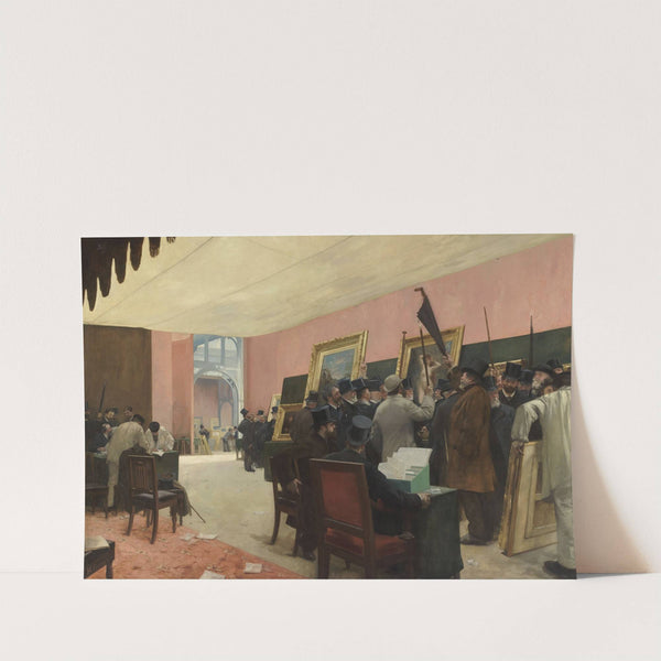A Session of the Painting Jury by Henri Gervex