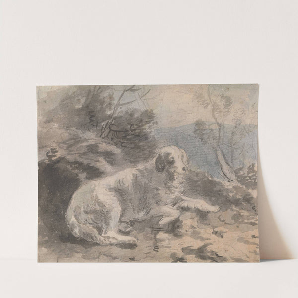 A Setter in a Landscape by Sawrey Gilpin