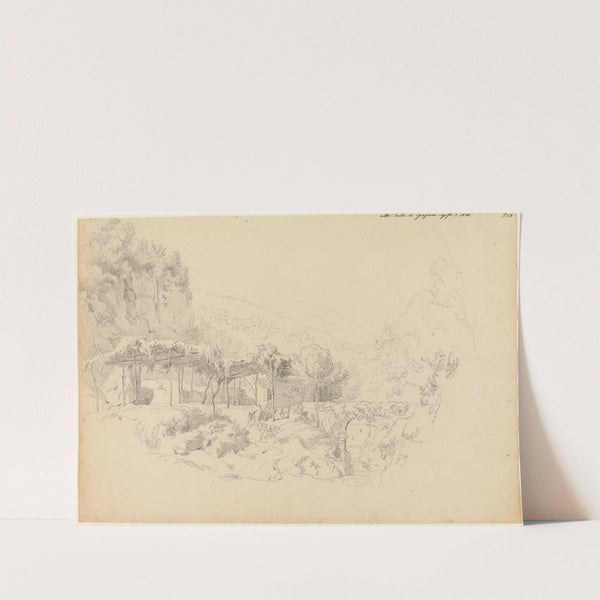 A Shady Arbor in the Valley of Gragnano by Johann Adam Klein