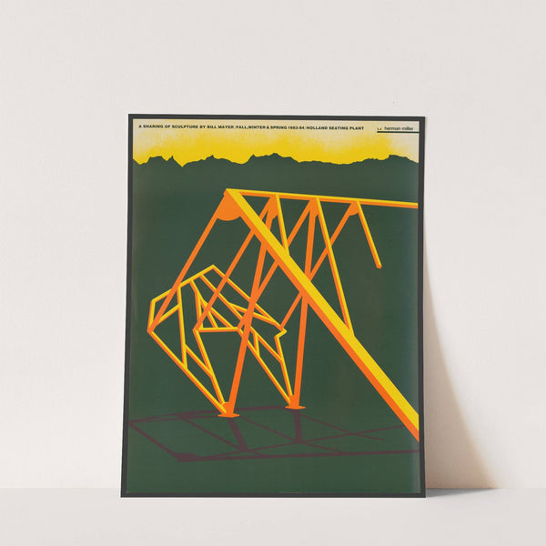 A sharing of sculpture by Bill Mayer (1984) by Lanny Sommese