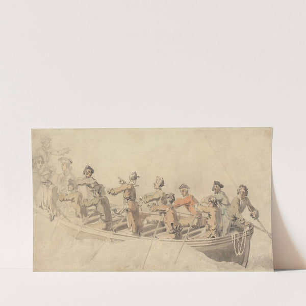 A Ship’s Boat by Samuel Scott