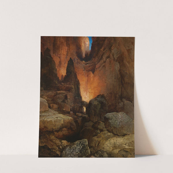 A Side Canyon, Grand Canyon of Arizona (1915) by Thomas Moran