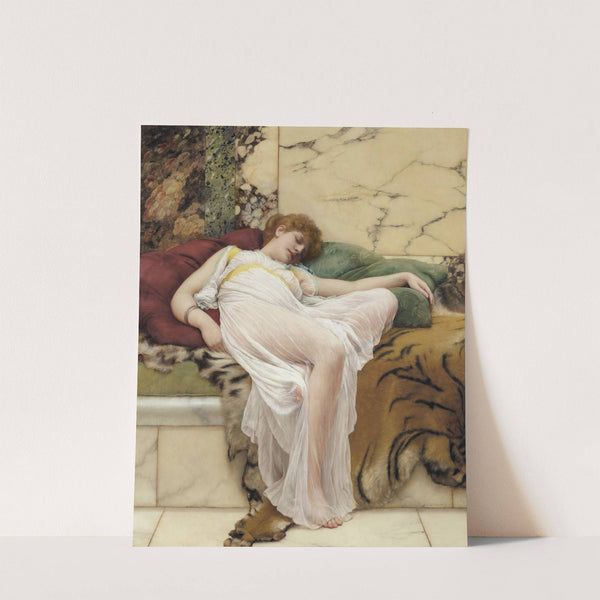 A Siesta (1895) by John William Godward