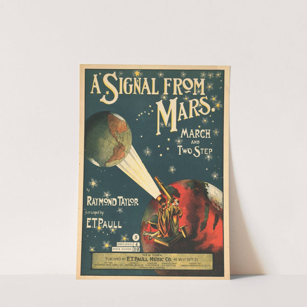 A signal from Mars; march and two step by Anonymous