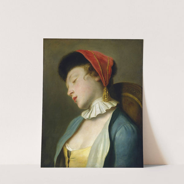 A Sleeping Girl by Pietro Rotari