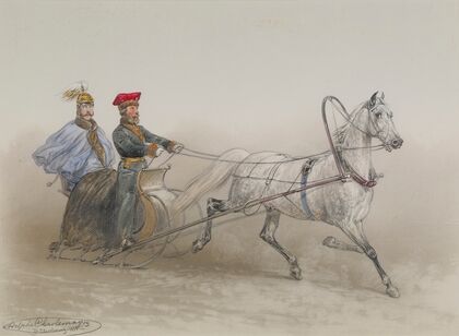 A sleigh ride