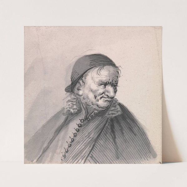 A Sly Man in a Cap by Francis Le Piper