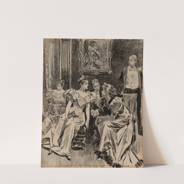 A Social Gathering by Charles Dana Gibson
