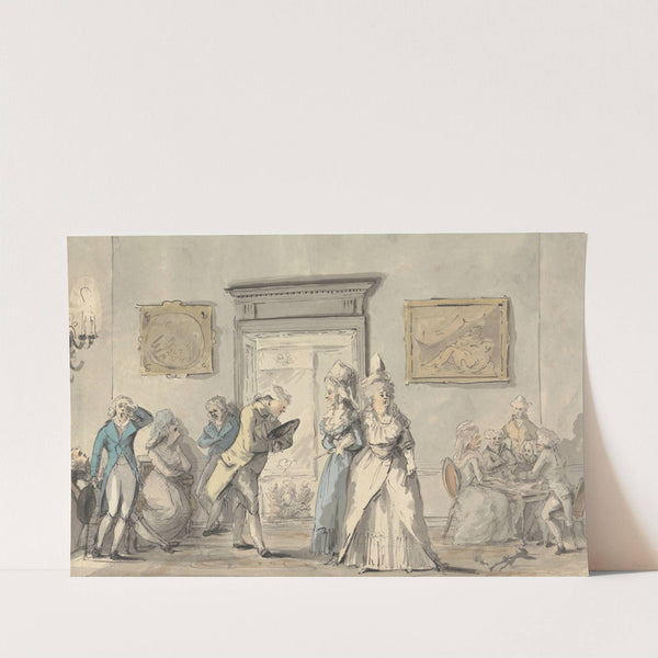 A Soiree by Henry William Bunbury