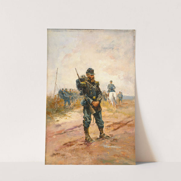 A Soldier by Alphonse Marie De Neuville