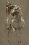 A Soldier In Armour On Horseback