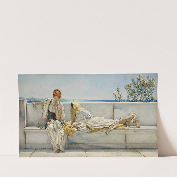 A Solicitation (1878) by Lawrence Alma-Tadema