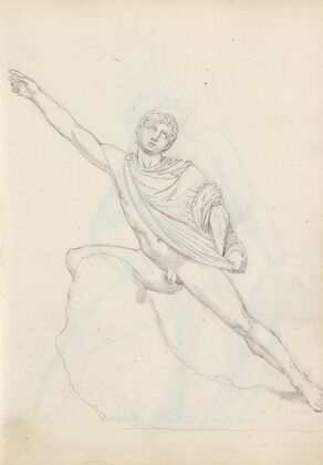 A Son of Niobe from the Niobid Group, Uffizi, Florence