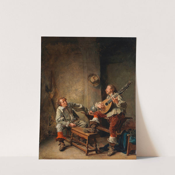 A Song (1865) by Ernest Meissonier