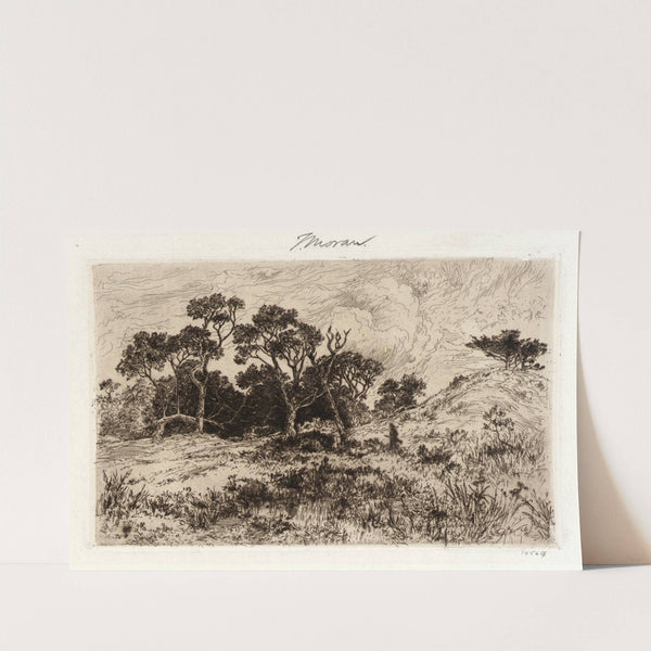 A Southerly Wind (ca. 1880-1890) by Thomas Moran