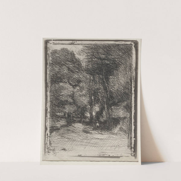 A Souvenir of the Bas-Bréau by Jean-Baptiste-Camille Corot