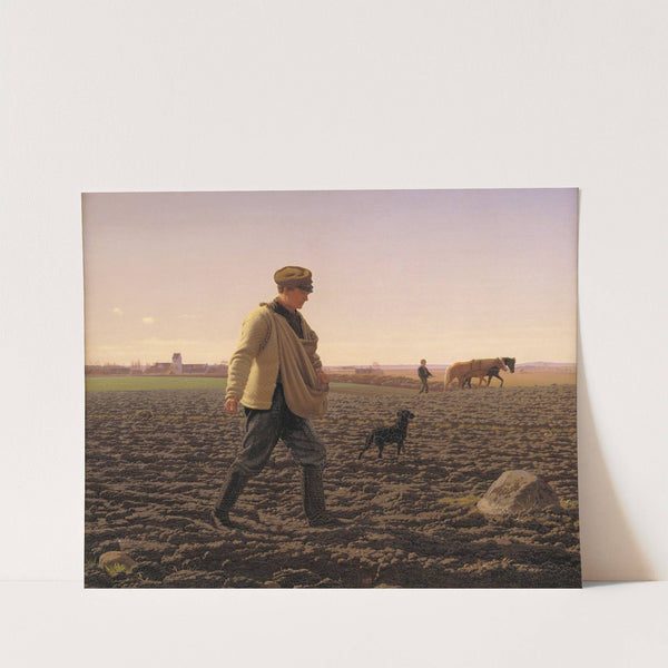 A Sower by Frederik Vermehren