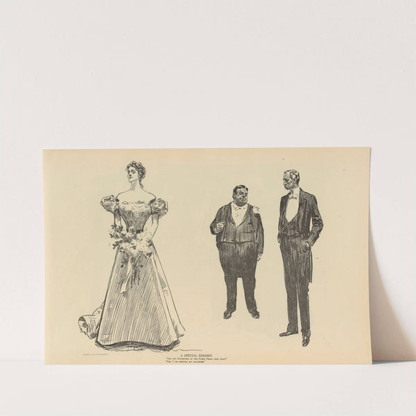 A special exhibit (1893-1900) by Charles Dana Gibson