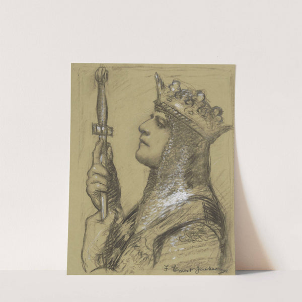 A special study of Mr. Lewis Waller as ‘King Henry V’ at the Imperial (1904-1905) by Francis Ernest Jackson