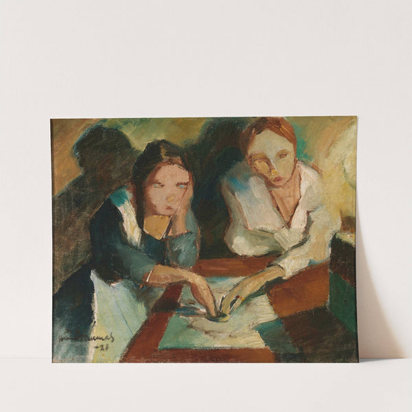 A spiritualistic séance by Väinö Kunnas