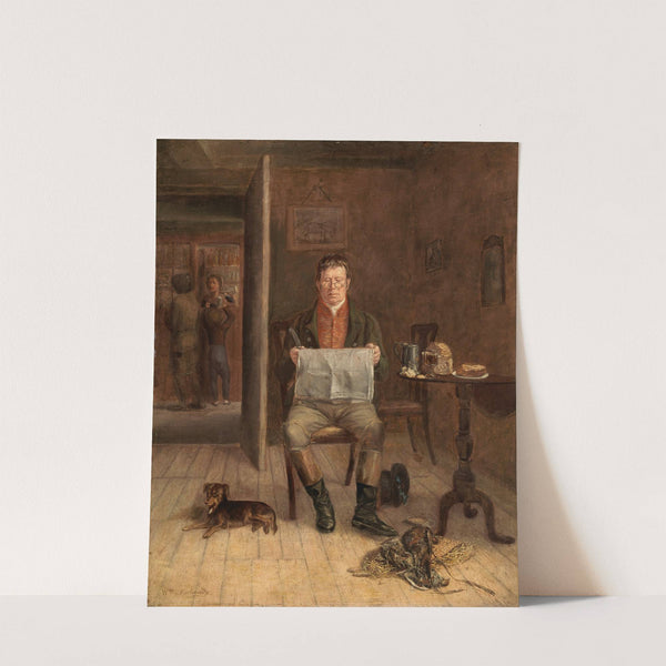 A Squire in a Tavern by William Mulready