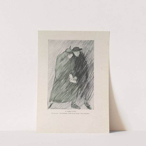 A Stable Peace (1916-1917) by Louis Raemaekers