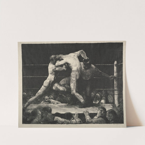 A Stag at Sharkey’s (1916) by George Wesley Bellows