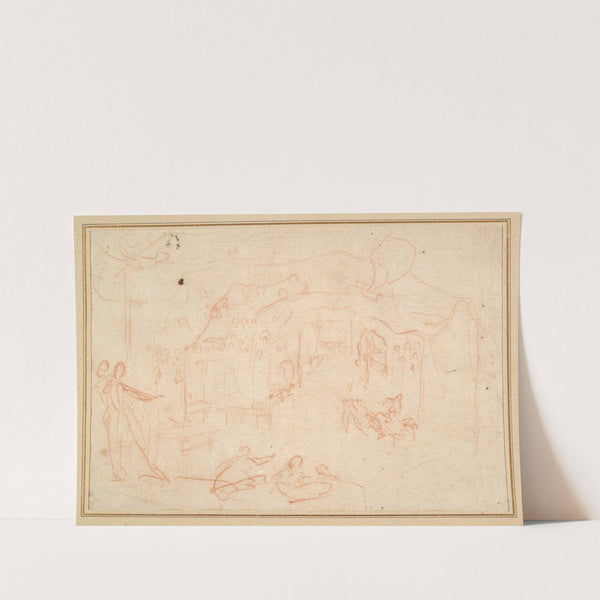 A Stage Set by Jacques Callot