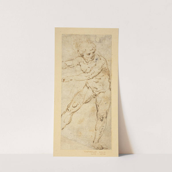 A Standing Male Nude by Follower of Raphael