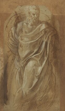 A Standing Man in Classical Drapery