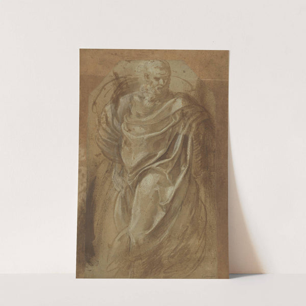 A Standing Man in Classical Drapery (1544-1549) by Girolamo Muziano