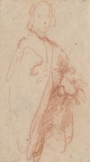 A Standing Man with Cloak and Gloves
