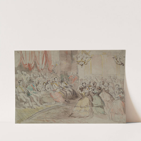 A State Ball, Presumably with Napoleon III by Constantin Guys