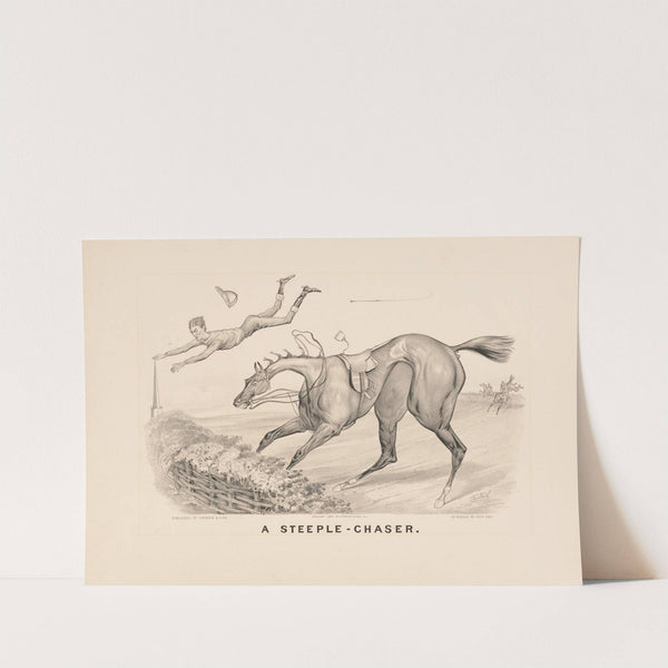 A steeple-chaser (1880) by Thomas Worth