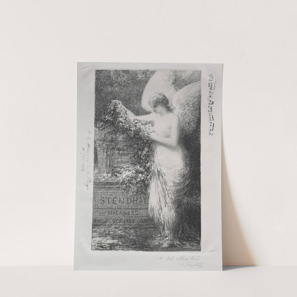À Stendhal by Henri Fantin-Latour