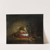A still life with cherries by Ernest Eugène Lefebvre