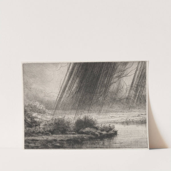 A Storm (c. 1857–1911) by Alphonse Legros