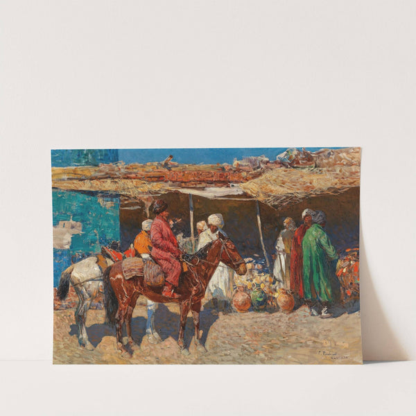 A Storm in a Snow Landscape by Julius Sergius Klever