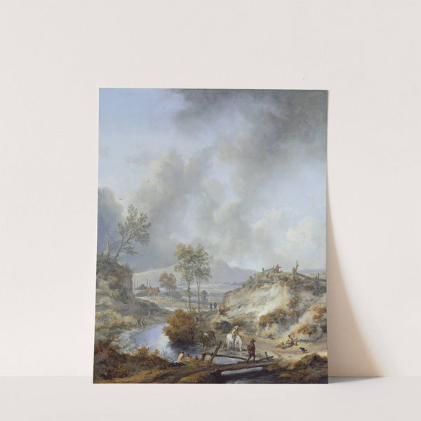 A Stream in Hilly Country by Philips Wouwerman