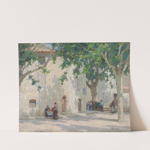A street corner, Cassis, near Marseille by Terrick Williams