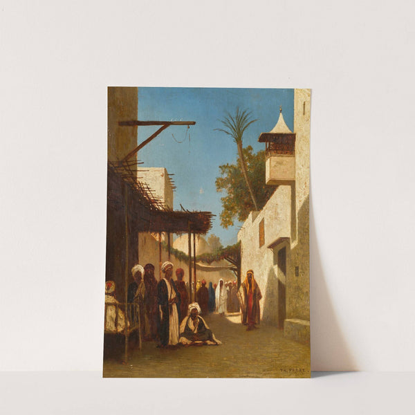 A Street in Damascus by Charles Théodore Frère