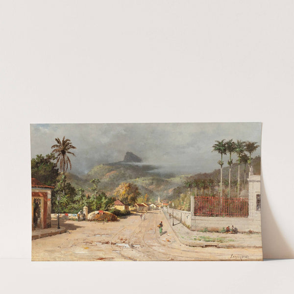 A street in Rio de Janeiro by Henri Langerock