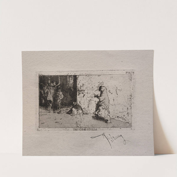 A Street in Seville (c. 1861) by Mariano Fortuny Marsal