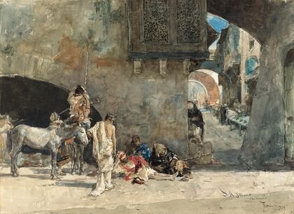 A Street in Tangiers