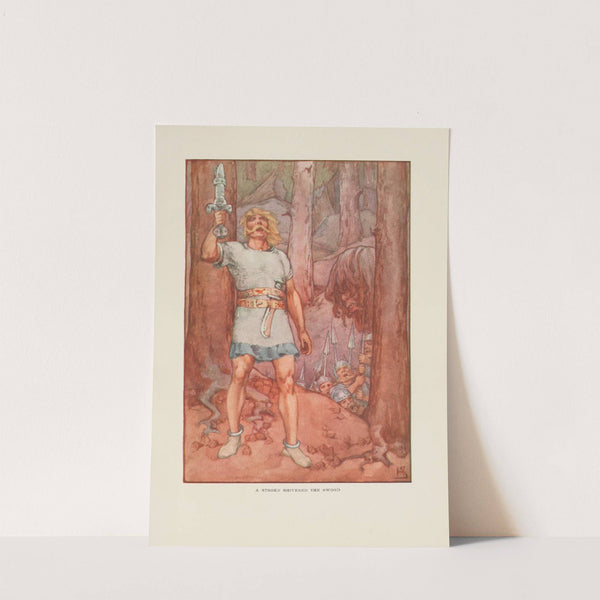 A stroke shivered the sword by Helen Stratton