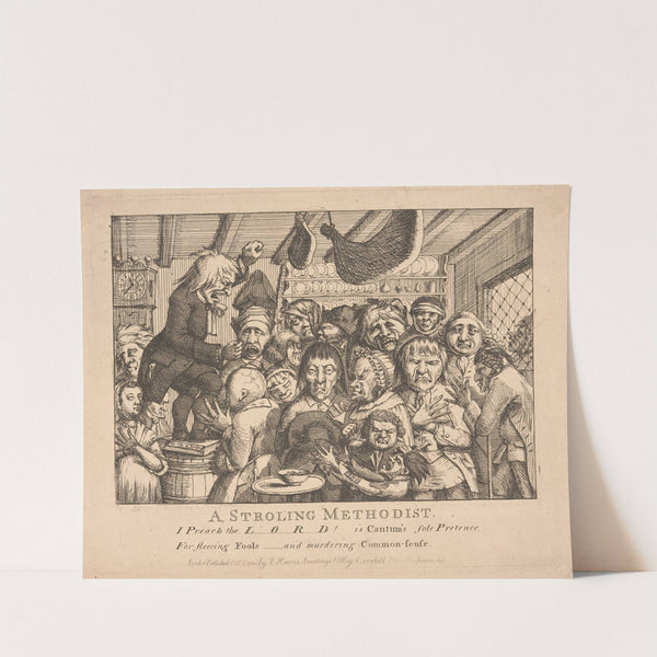 A strolling Methodist. (1780)