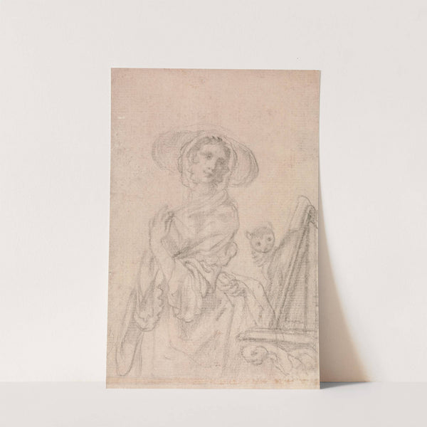 A Study for ‘Seeing — La Vue’ ( One of the Five Senses) by Francis Hayman